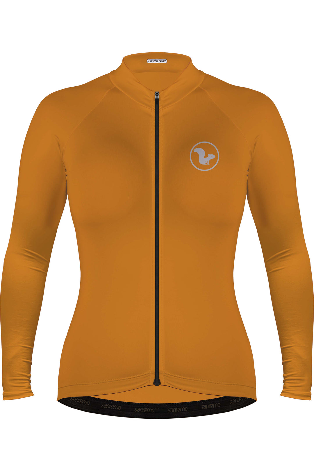 Jersey Basic Manga Larga - Mujer - Mostaza