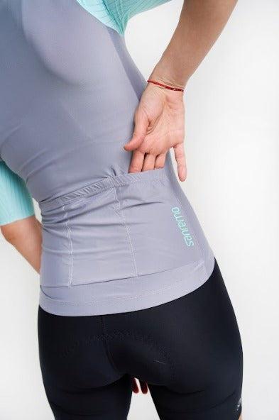 Jersey Corsa Gray - Mujer