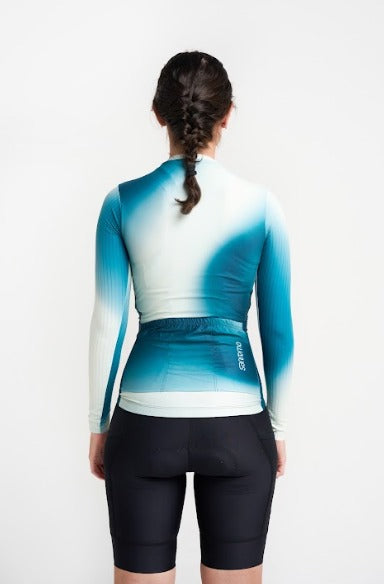 Jersey Corsa Manga Larga Neptun - Mujer