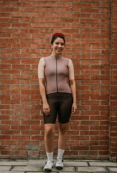 Bib Short Strade Café Oscuro -  Mujer