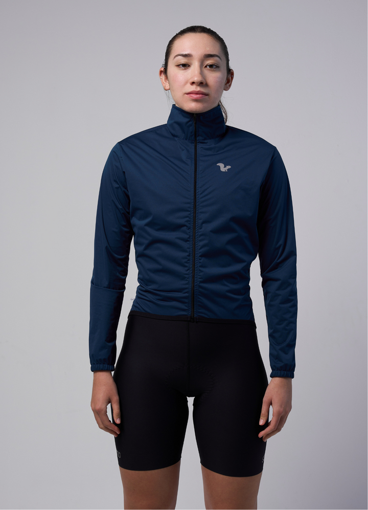 Chamarra Impermeable Navy - Mujer