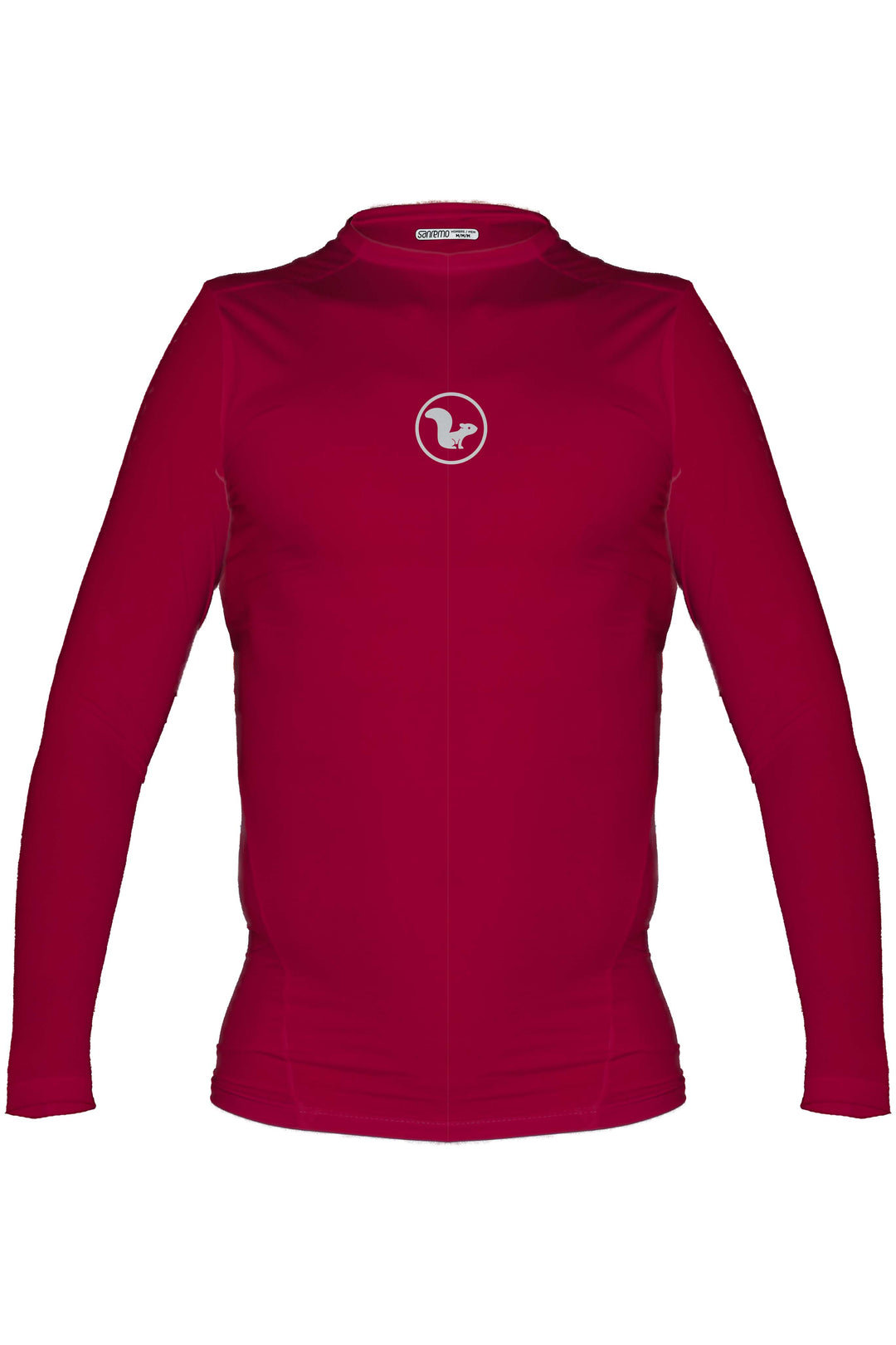 Base Layer Manga Larga - Hombre -Burgundy