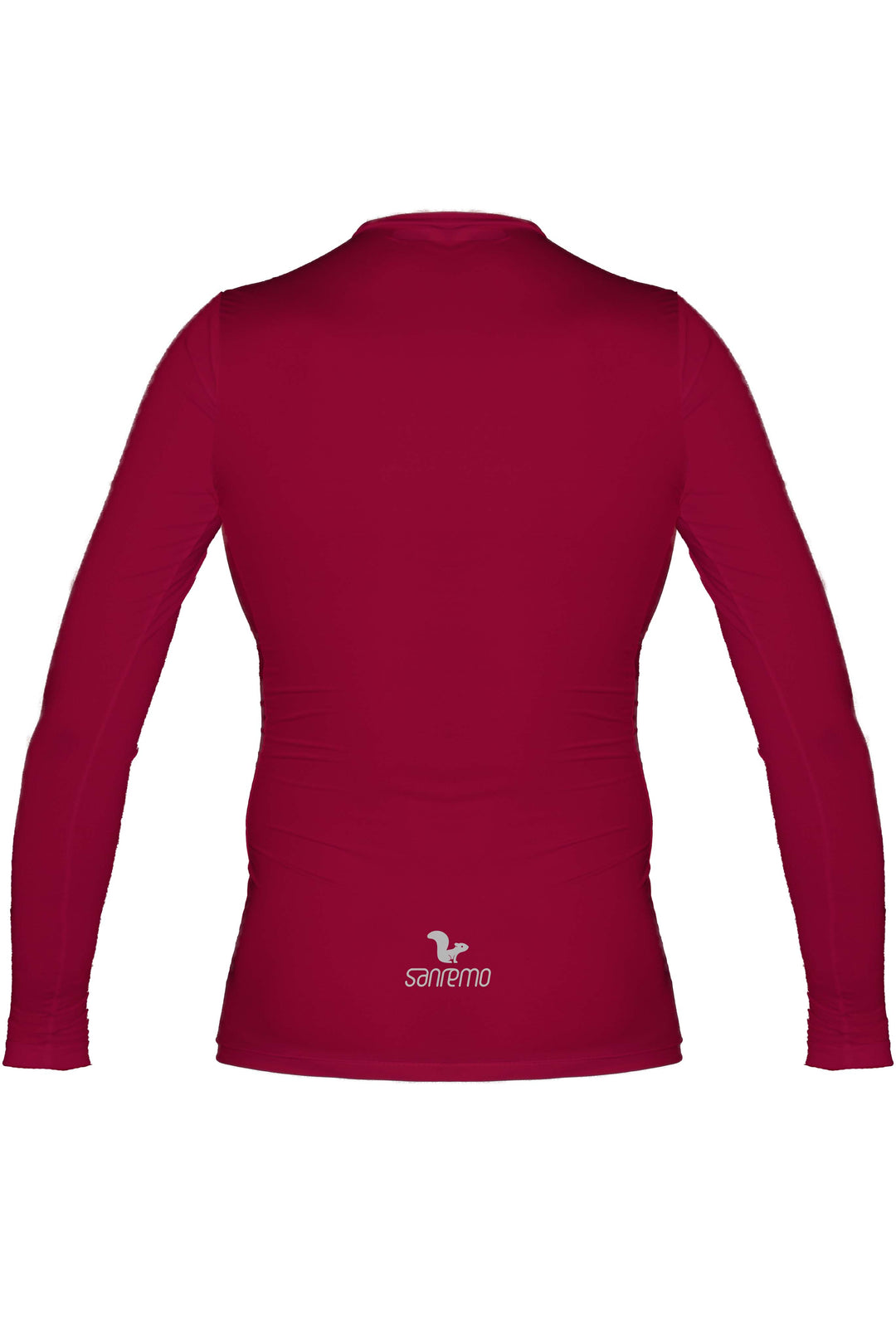 Base Layer Manga Larga - Hombre -Burgundy
