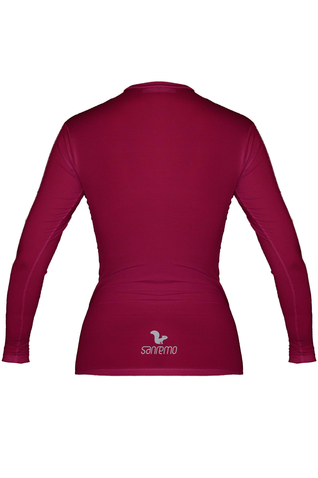 Base Layer Manga Larga – Mujer - Burgundy