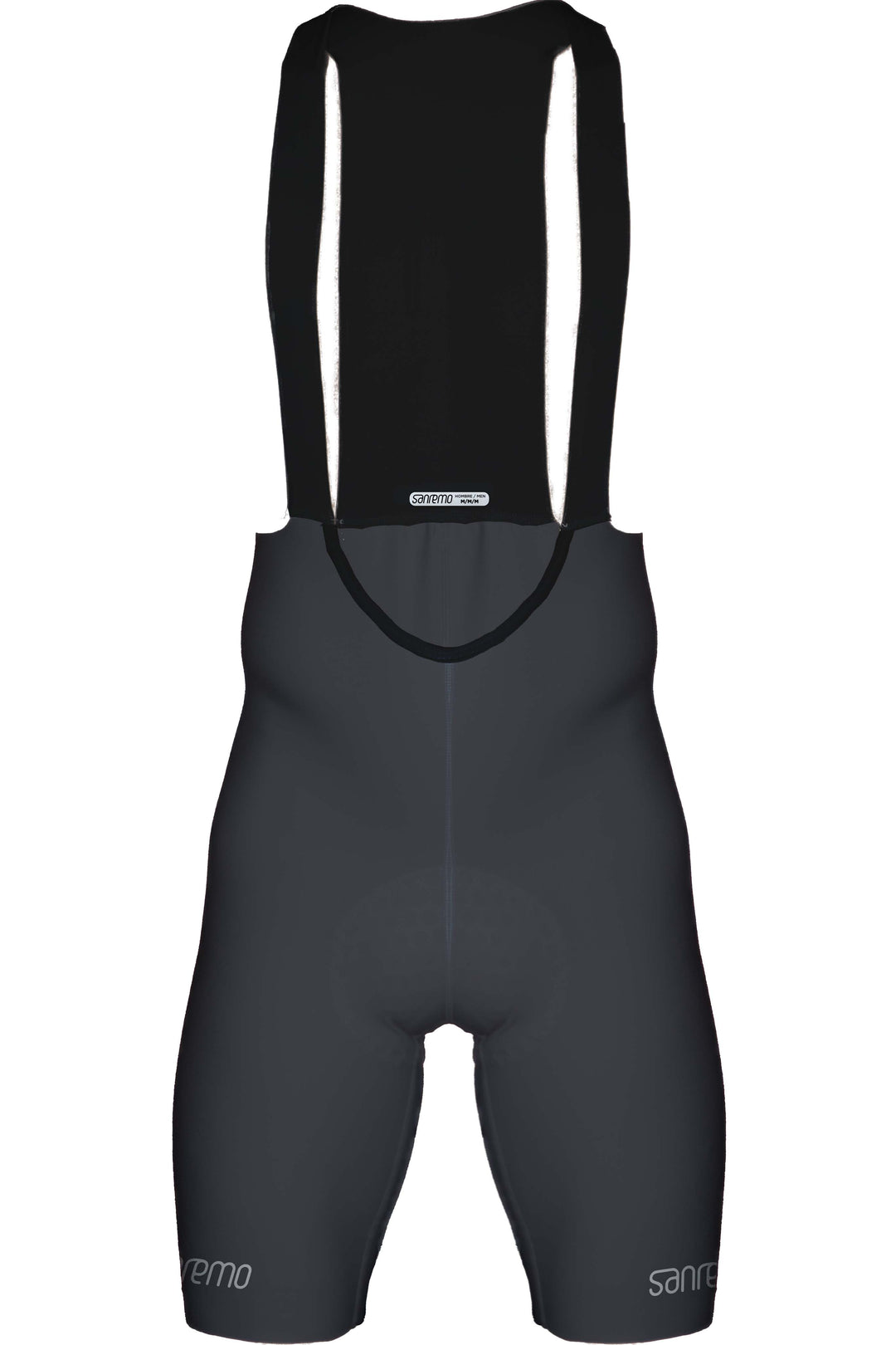 Bib Short Strade Gris  - Hombre