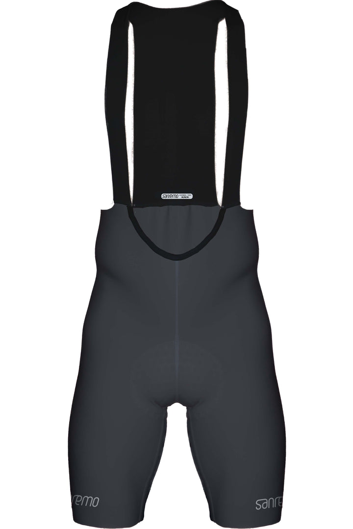 Bib Short Strade Gris  - Hombre