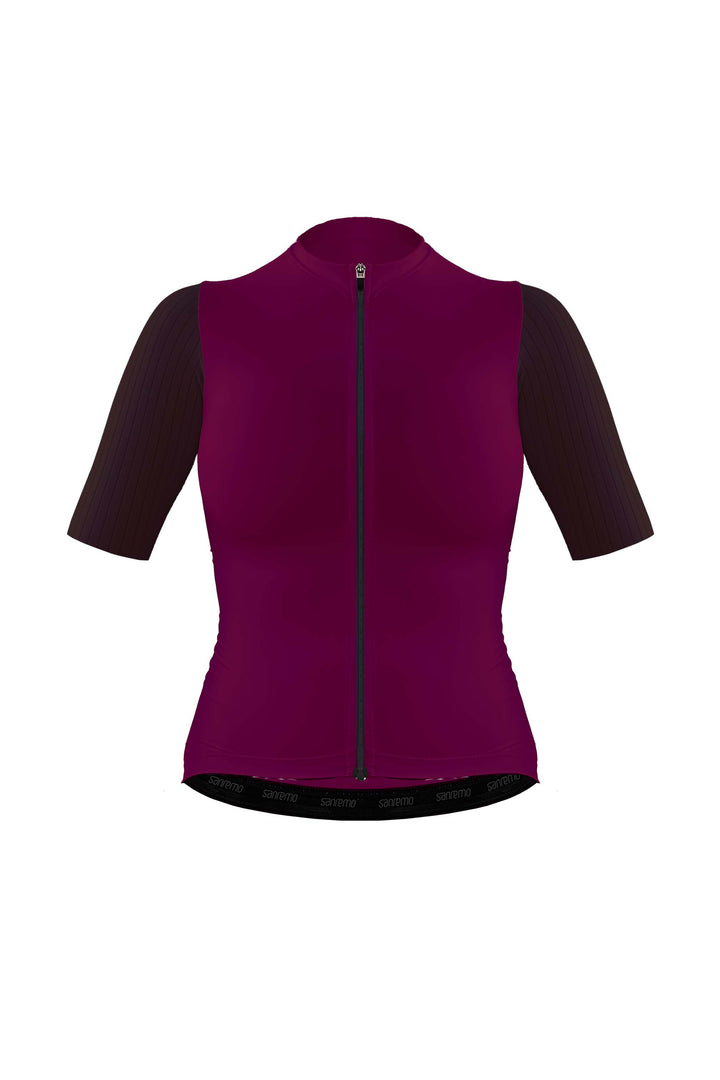 Jersey Corsa Wine - Mujer