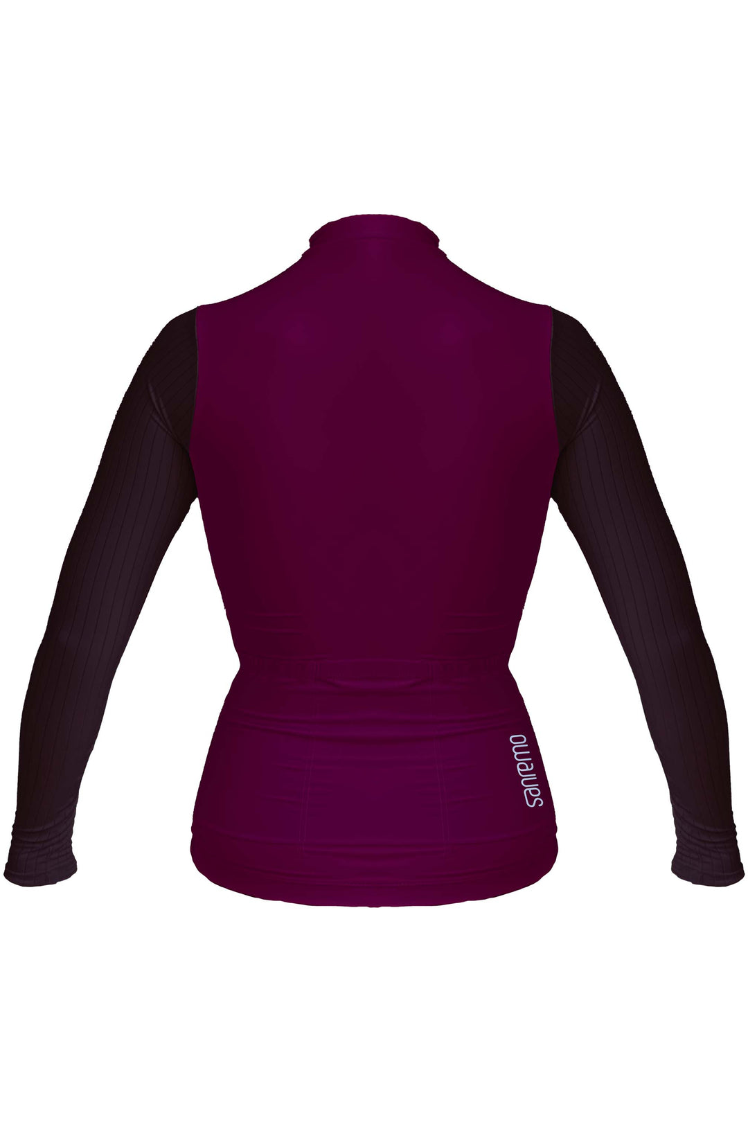 Jersey Corsa Manga Larga Wine - Mujer