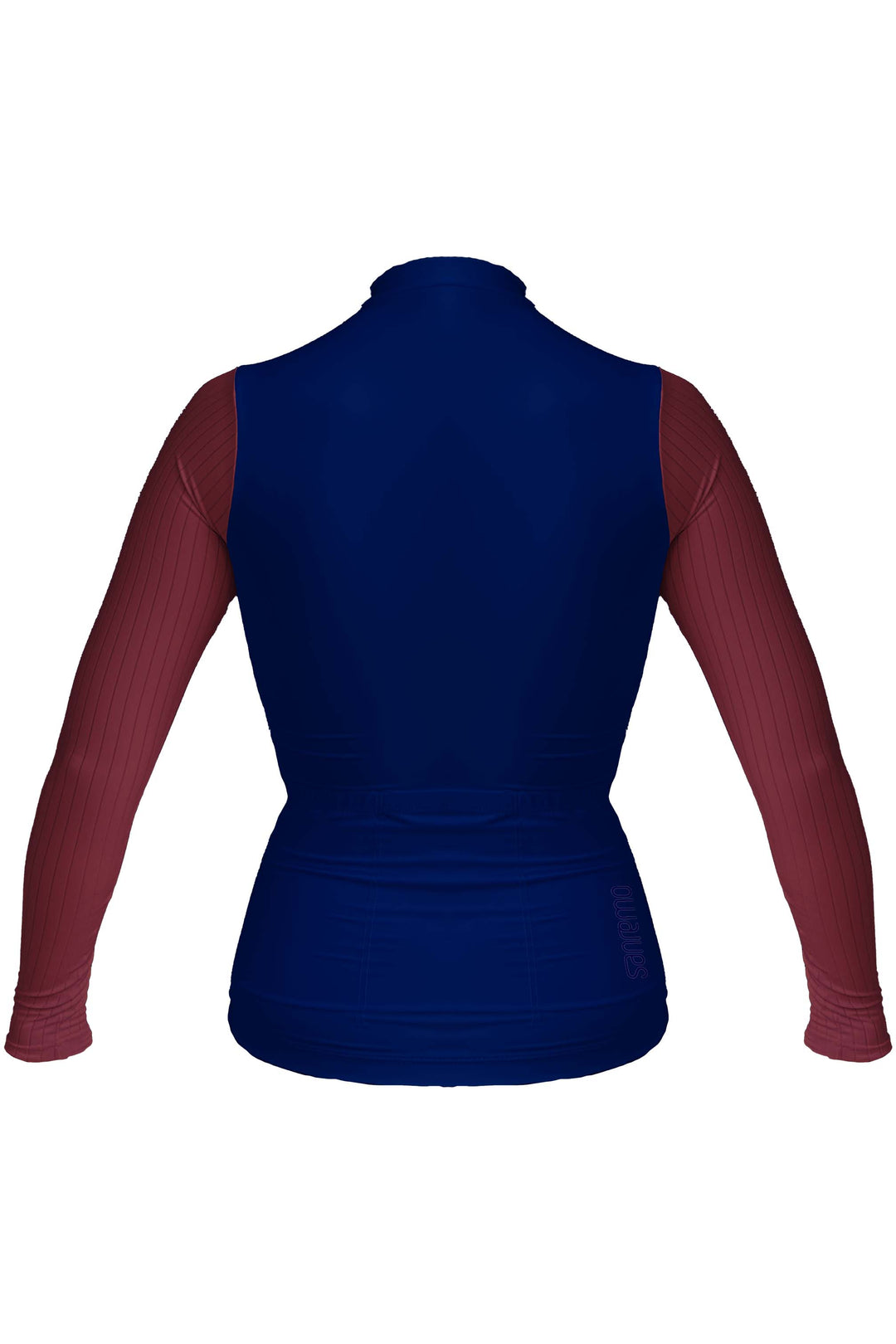 Jersey Corsa Manga Larga Navy - Mujer