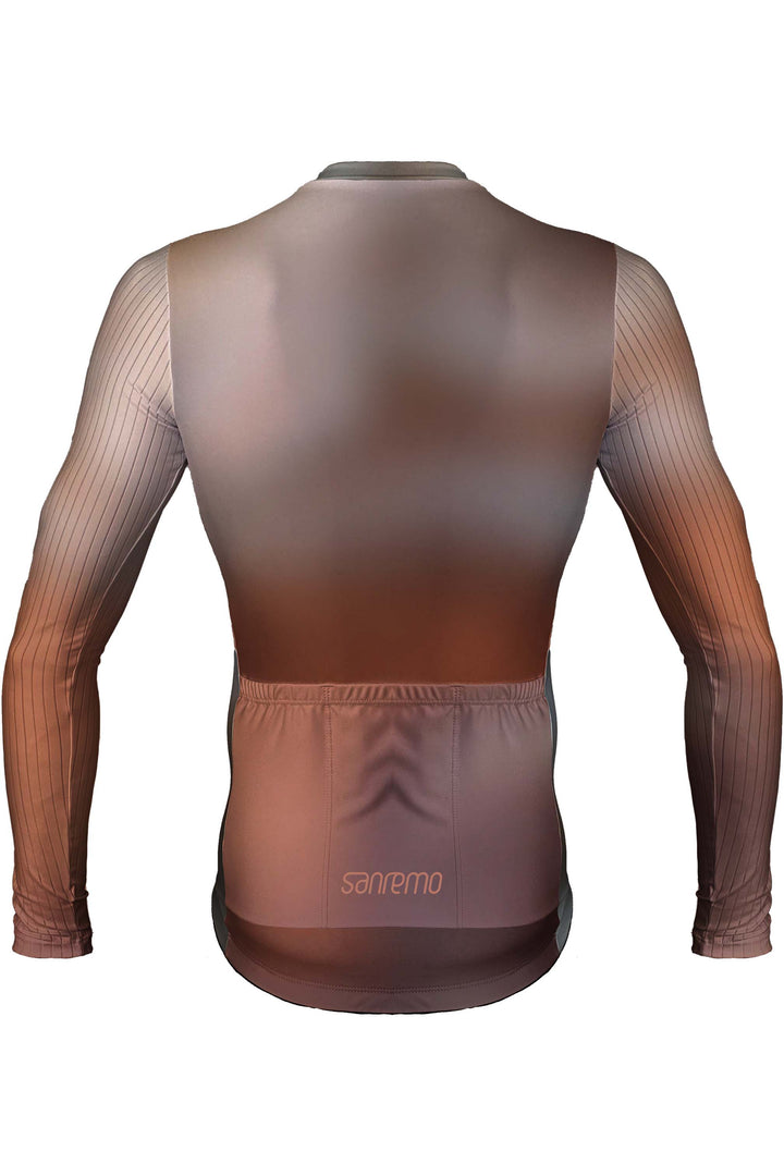 Jersey Corsa Desert Manga Larga - Hombre