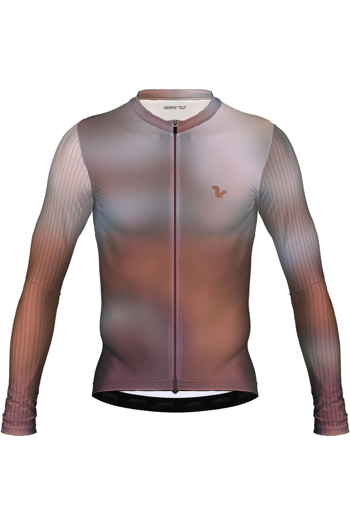 Jersey Corsa Desert Manga Larga - Hombre