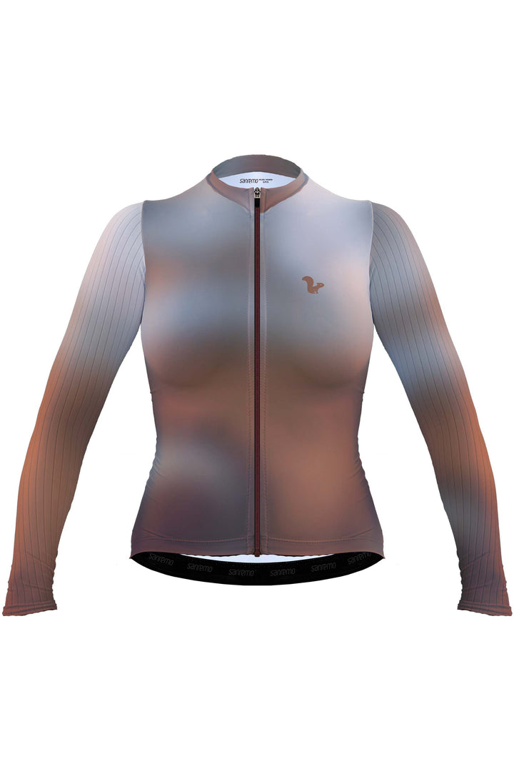 Jersey Corsa Manga Larga Desert- Mujer