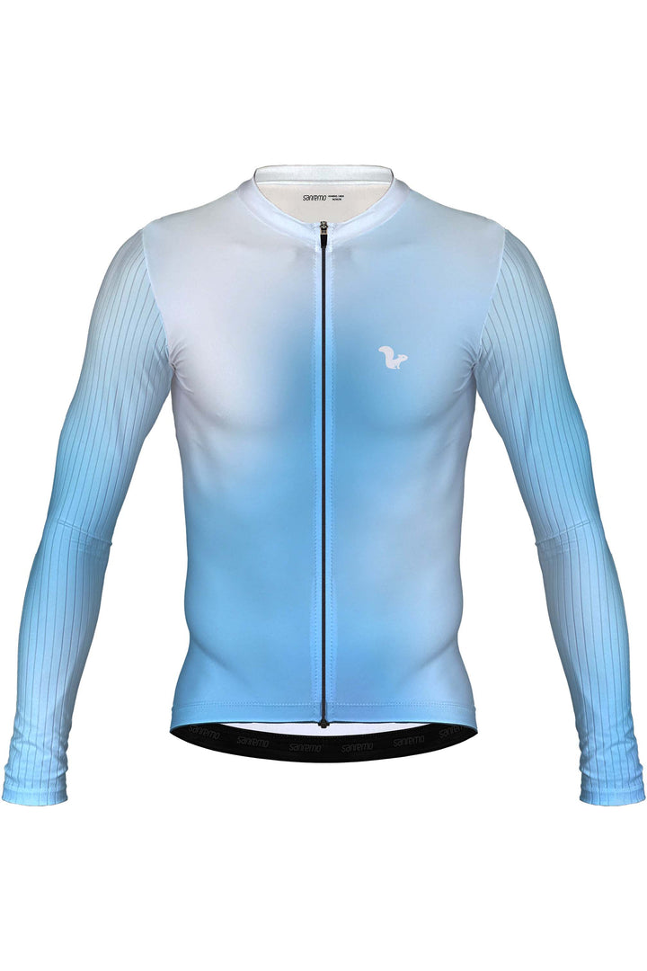 Jersey Corsa Glaciar Manga Larga - Hombre