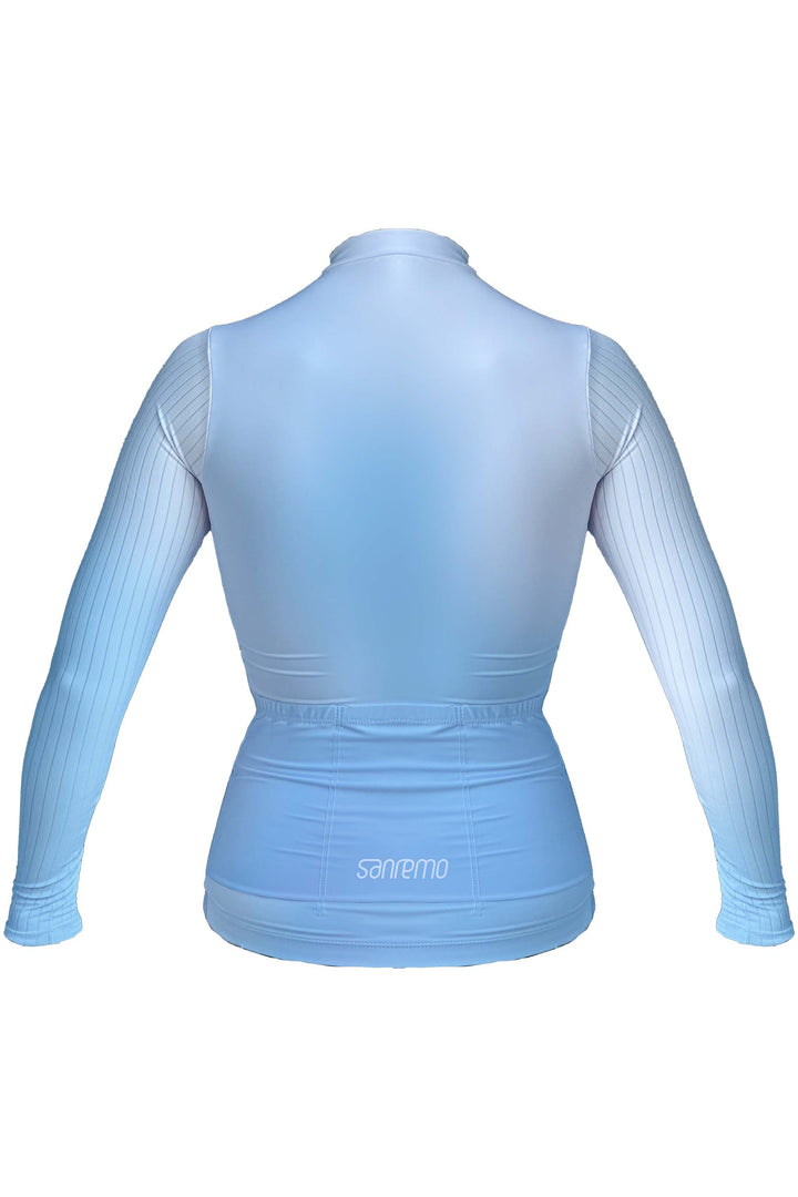 Jersey Corsa Manga Larga Glaciar- Mujer