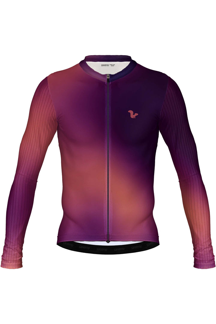 Jersey Corsa Inferno Manga Larga - Hombre