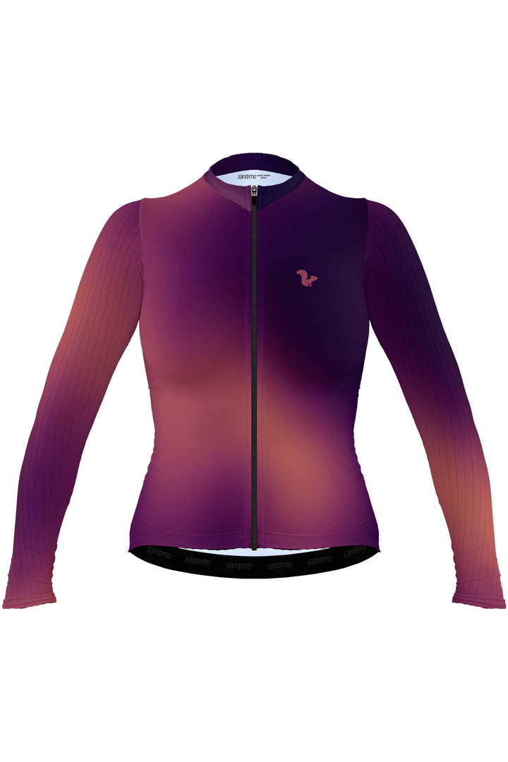 Jersey Corsa Manga Larga Inferno- Mujer