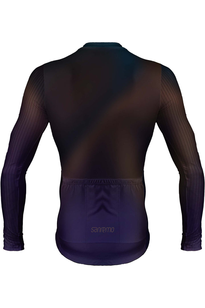 Jersey Corsa Obscure Manga Larga - Hombre