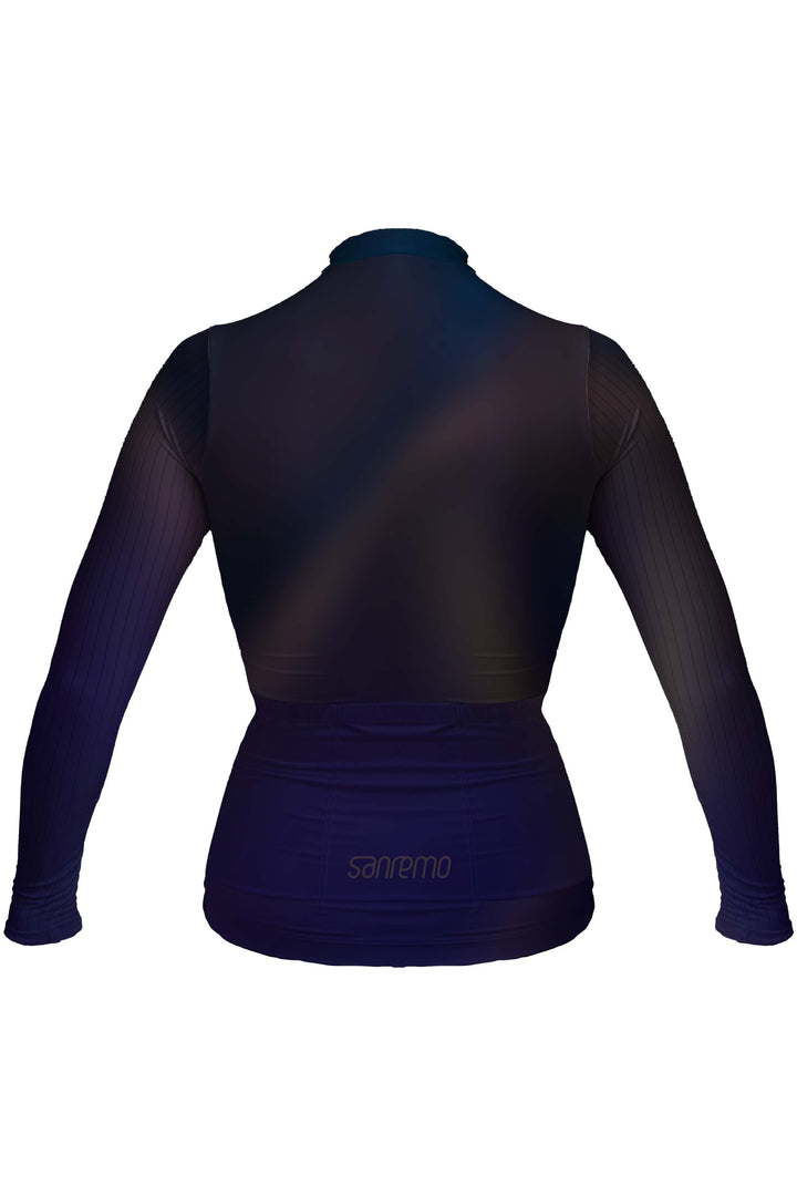 Jersey Corsa Manga Larga Obscure - Mujer