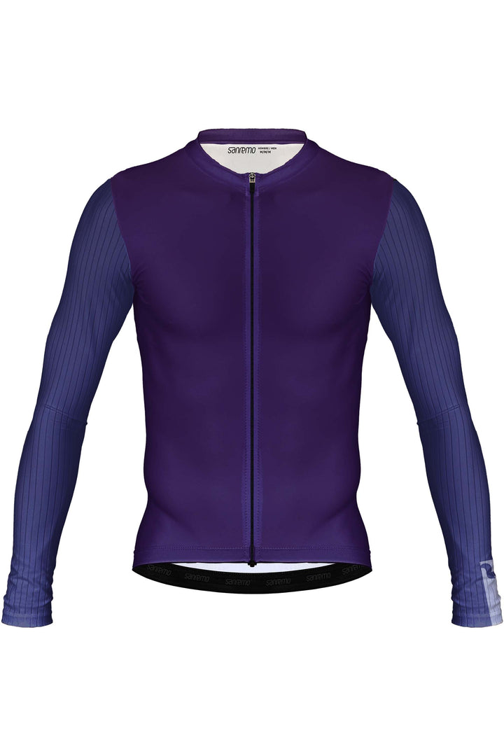 Jersey Corsa Manga Larga Uva - Hombre