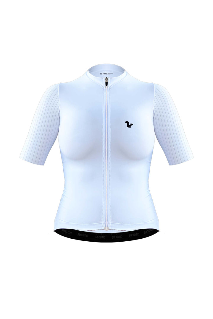 Jersey Corsa Blanco  - Mujer