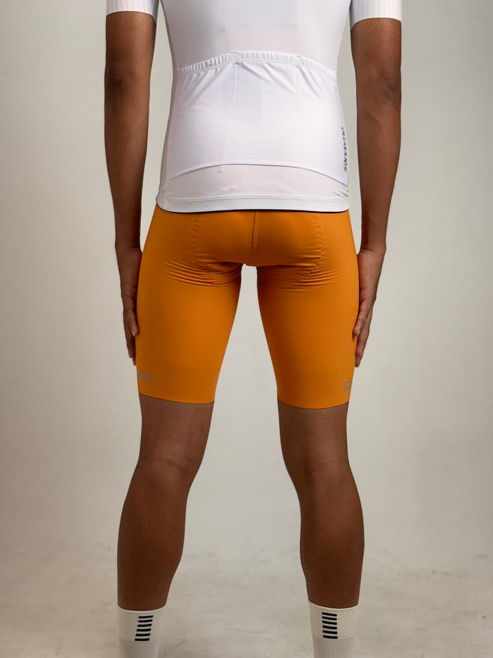 Bib Short Strade Naranja -  Hombre