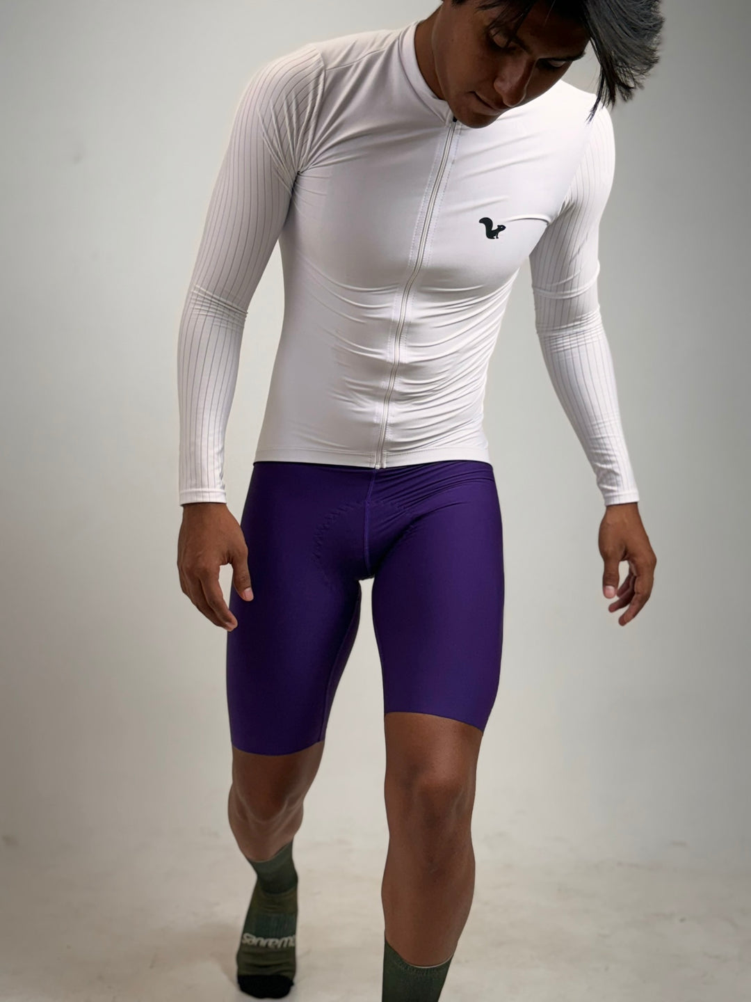 Bib Short Strade Violeta -  Hombre