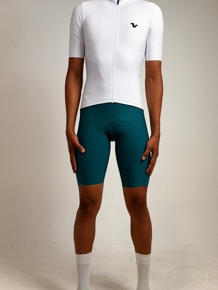 Bib Short Strade Azul Petroleo -  Hombre