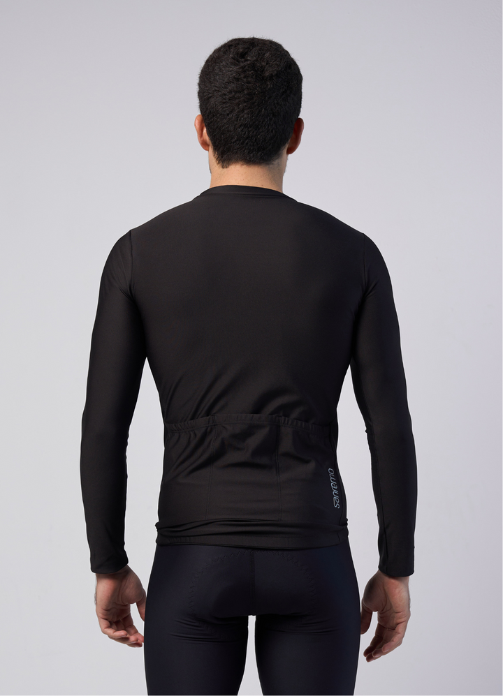 Jersey Corsa Thermal Negro - Hombre