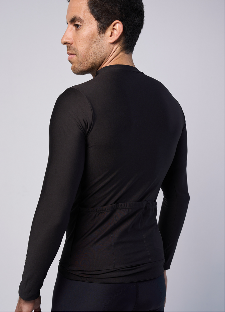 Jersey Corsa Thermal Negro - Hombre