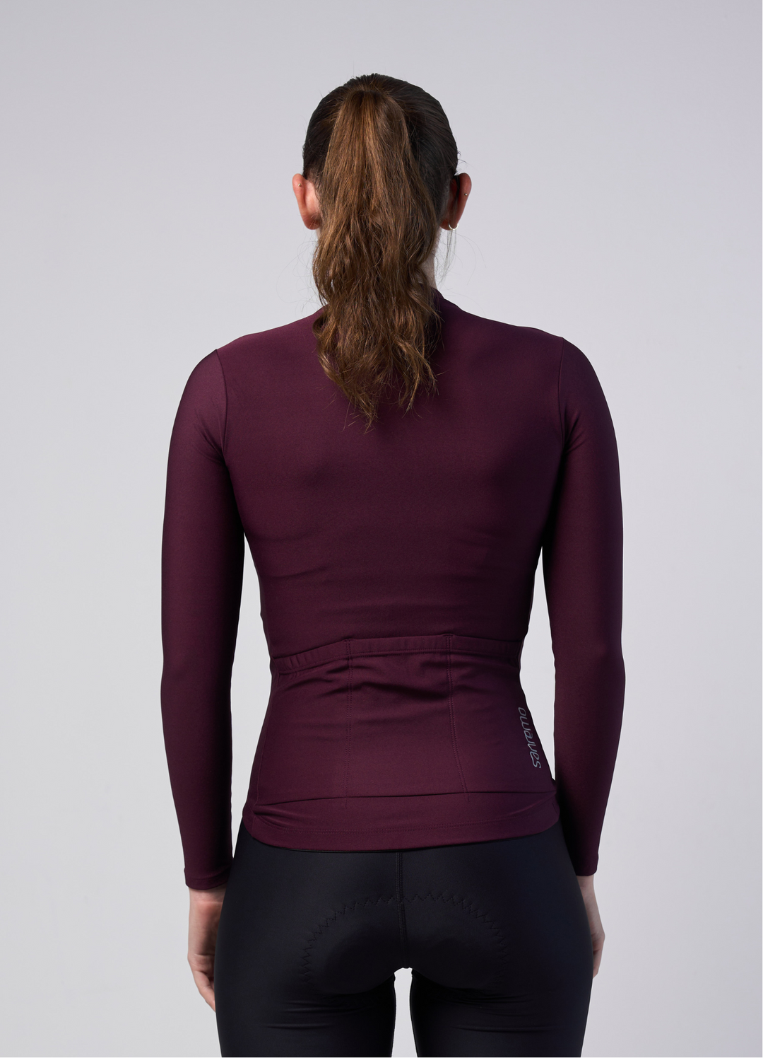 Jersey Corsa Thermal Vino - Mujer