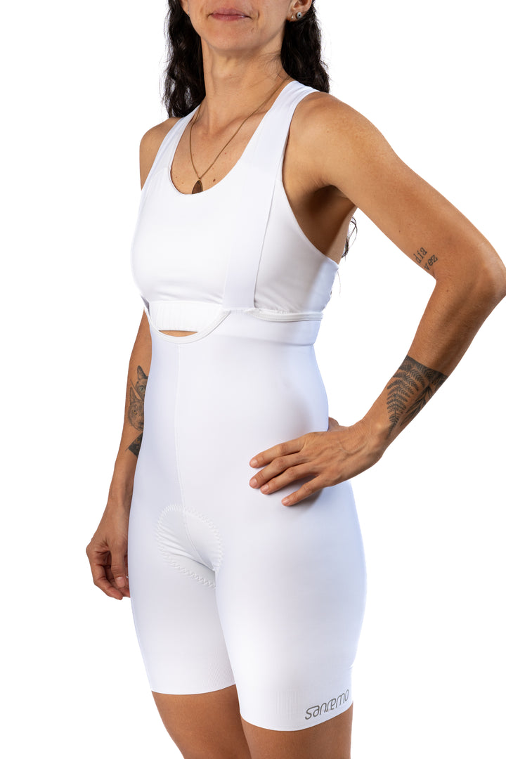 Bib Short Strade Blanco - Mujer