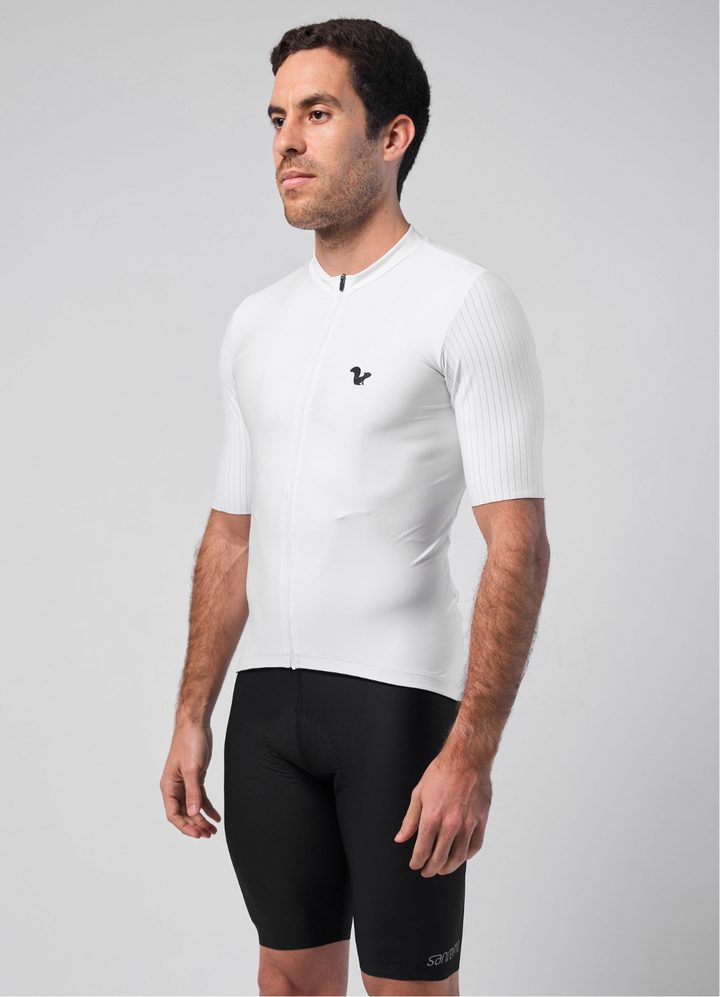 Jersey Corsa Blanco- Hombre