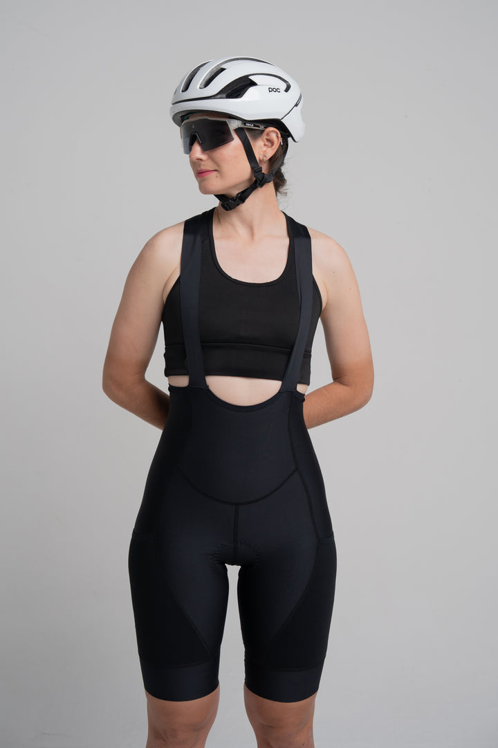 Bib Short Strade Negro - Mujer