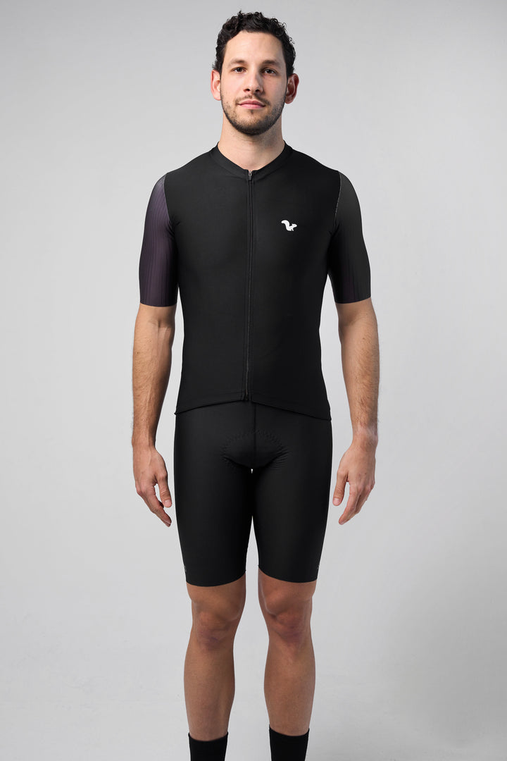 Jersey Corsa Negro- Hombre