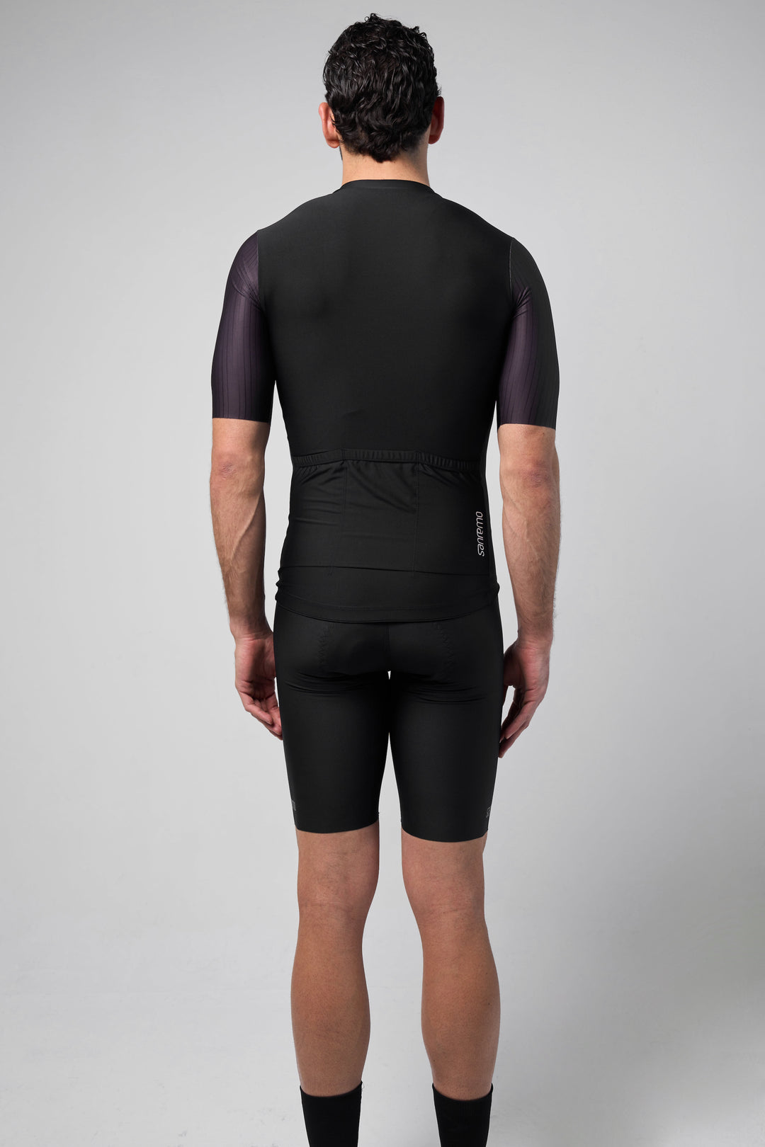 Jersey Corsa Negro- Hombre