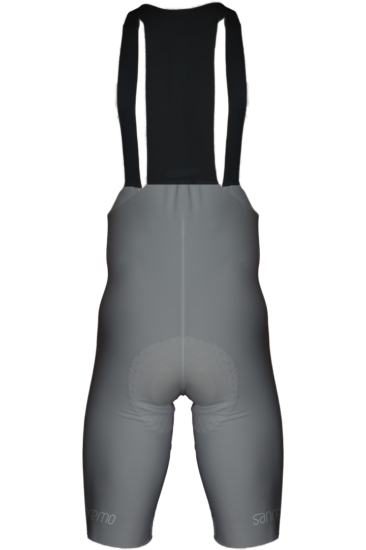 Bib Short Strade Gris Claro -  Hombre