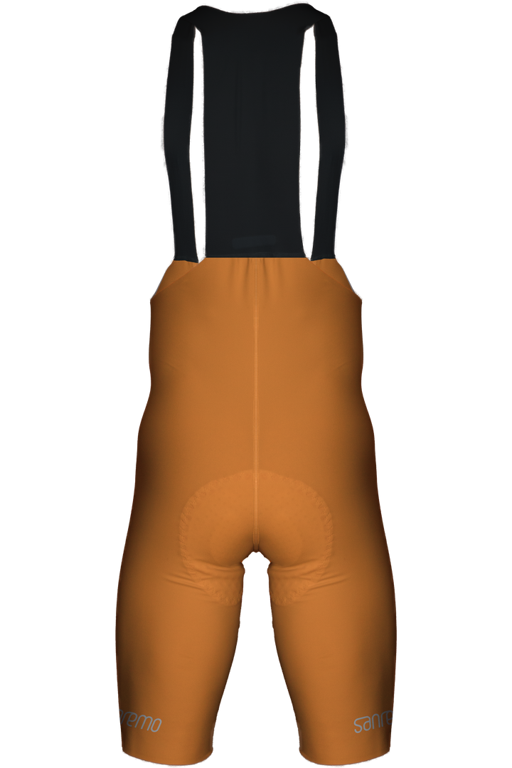 Bib Short Strade Naranja -  Hombre