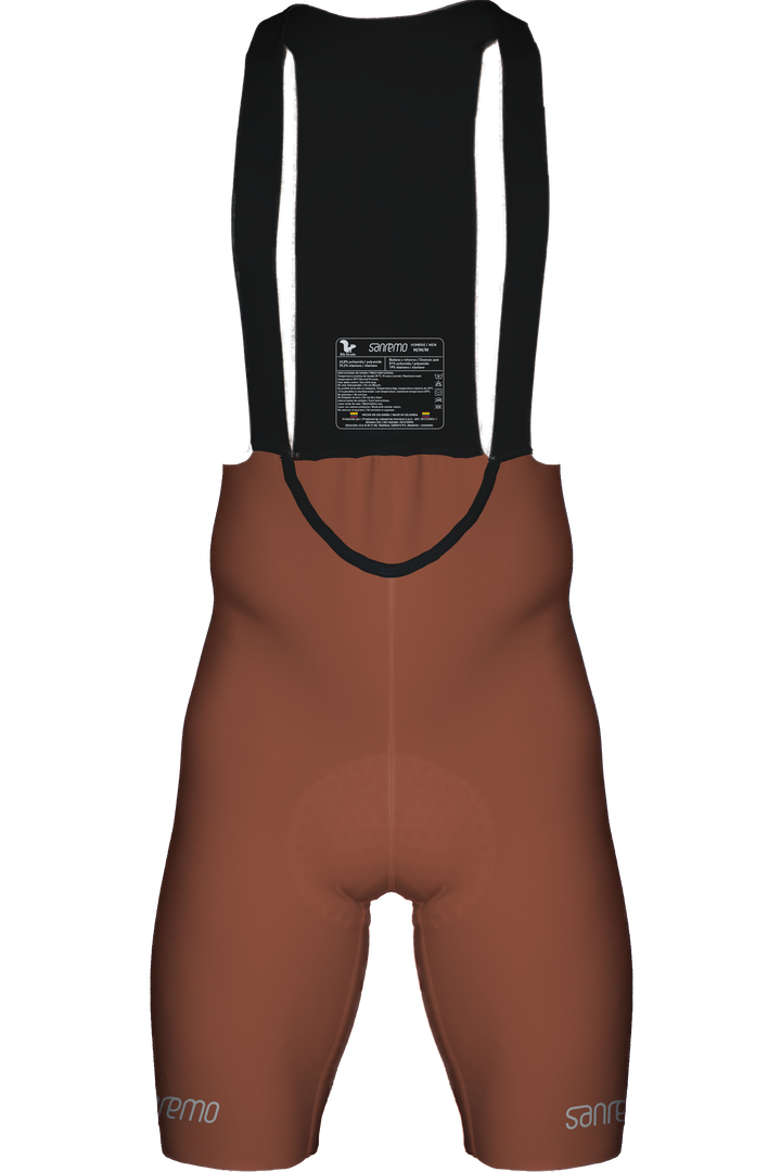 Bib Short Strade Terracota -  Hombre