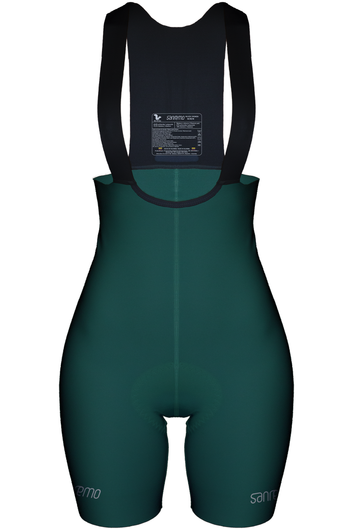 Bib Short Strade Azul Petroleo - Mujer