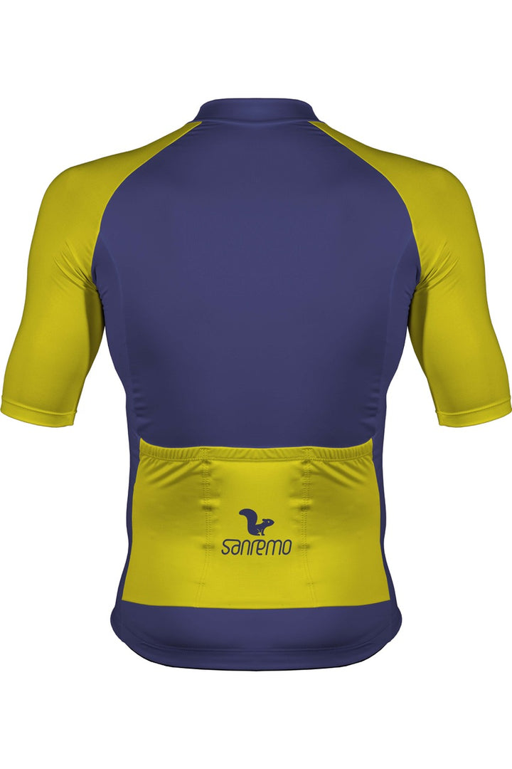 Jersey Basic Color - Hombre - Azul Amarillo