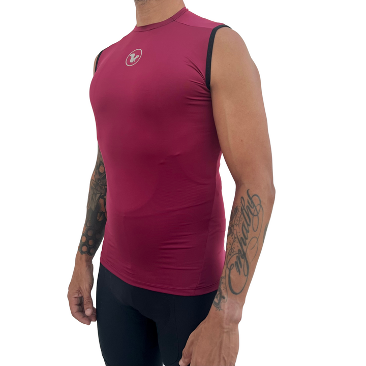 Base Layer - Hombre - Burgundy